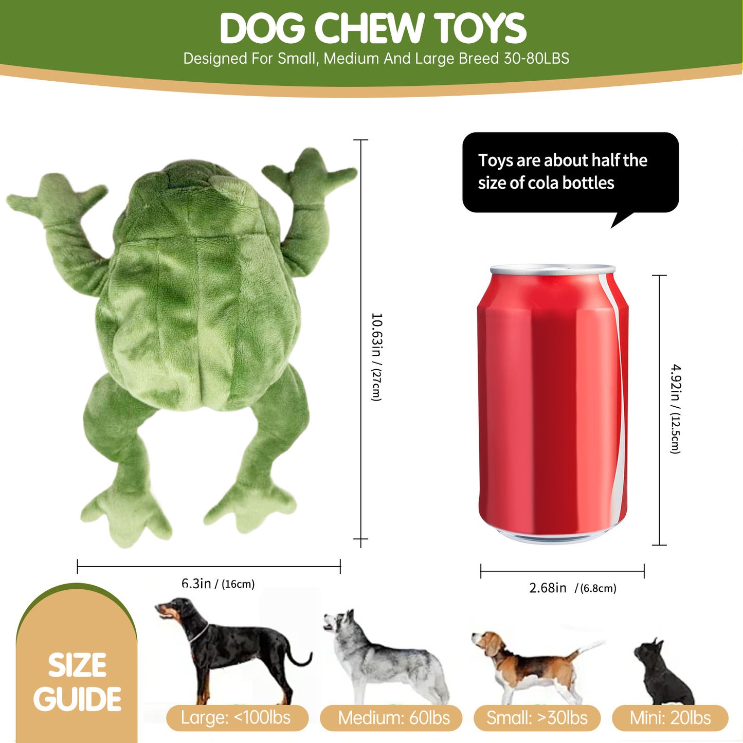 Plush Squeaky Dog Toy β Bite-Resistant & Soft for Companionship size:27*16*5cm Weight:57g Dog Toys