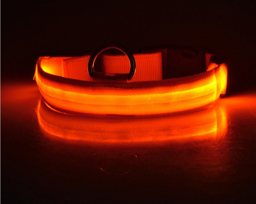 GlowPaw Overview 1. In order to prevent the light from flickering when pressed during delivery, we made a small plastic film to stop the switch. When you receive the collar, just remove this film and the light will work. introduce: 2. Nylon LED lighting d