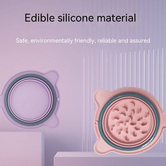 FurFold Pet Bowl Set Overview: 1. Foldable Dual Bowl: Collapsible dog bowls, that feed your pets with food & water at the same time, Portable with compact size, save your space when traveling, walking 2. High-Quality Material: Dog travel bowls are made of