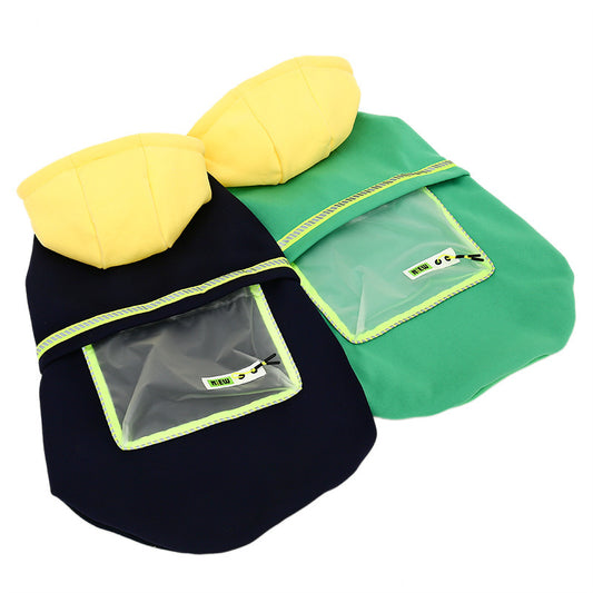 Cozy Sweater for Large Dogs – Warm & Stylish Pet Apparel Product information: Material: fleece sweater fabric Style: fashion casual Features: Transparent pocket Colour: black, green Size Information: Size/CM Lenght Bust Neck 3XL 50 74 50 4XL 55 79 54 5XL