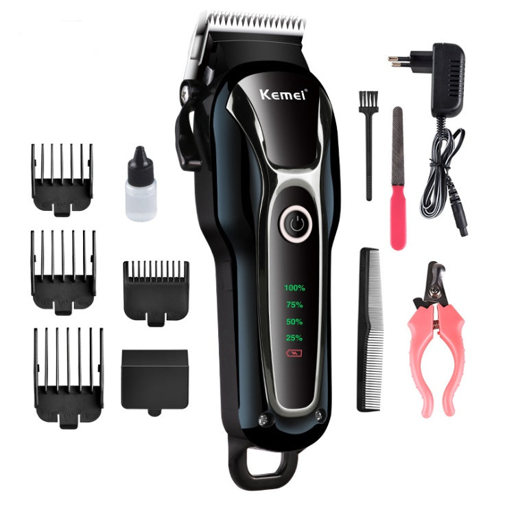 TrimEase™ – Electric Pet Grooming Scissors Make pet grooming simple and quick with the TrimEase™ Electric Pet Scissors – designed for safe, precise trimming at home or on the go. ✂️ Electric & Efficient: Powerful motor trims fur smoothly and evenly withou