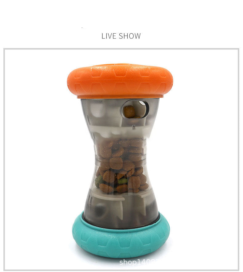 SnackLeak™ – Bite-Resistant Treat Ball for Dogs & Cats Overview: Activates the dog’s instincts & offers a healthy activity. Your dog will be motivated by the sight & sound of food on the device. ur pet feeder helps calm hyperactive dogs thru focused stimu