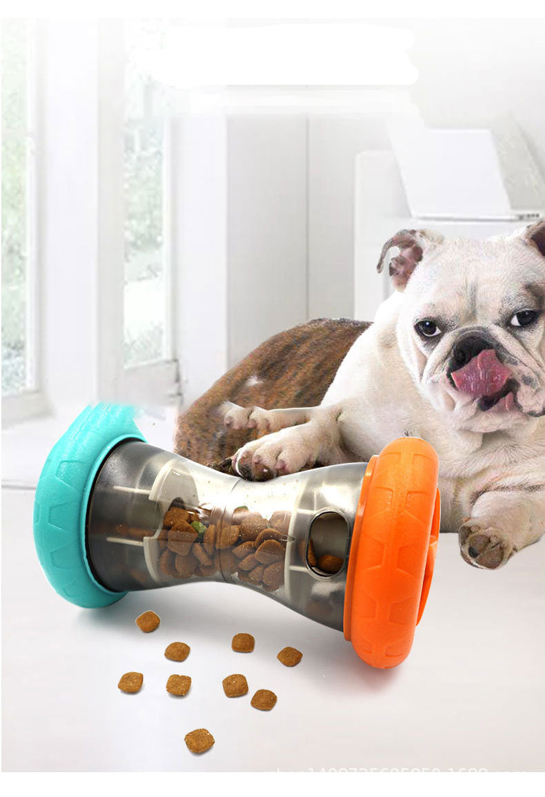 SnackLeak™ – Bite-Resistant Treat Ball for Dogs & Cats Overview: Activates the dog’s instincts & offers a healthy activity. Your dog will be motivated by the sight & sound of food on the device. ur pet feeder helps calm hyperactive dogs thru focused stimu