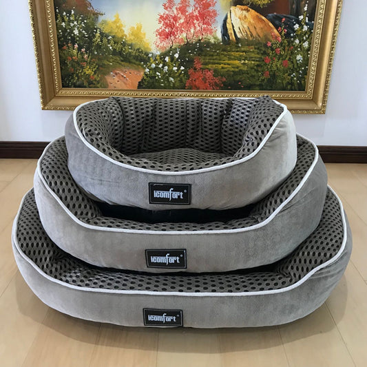 CoolNest™ – Summer Bed for Dogs & Cats of All Sizes Keep your pet cool, comfy, and relaxed all summer long with the CoolNest™ Summer Dog & Cat Kennel – designed for pets of all sizes, from tiny kittens to Golden Retrievers! ️ Cooling Comfort: Made with br