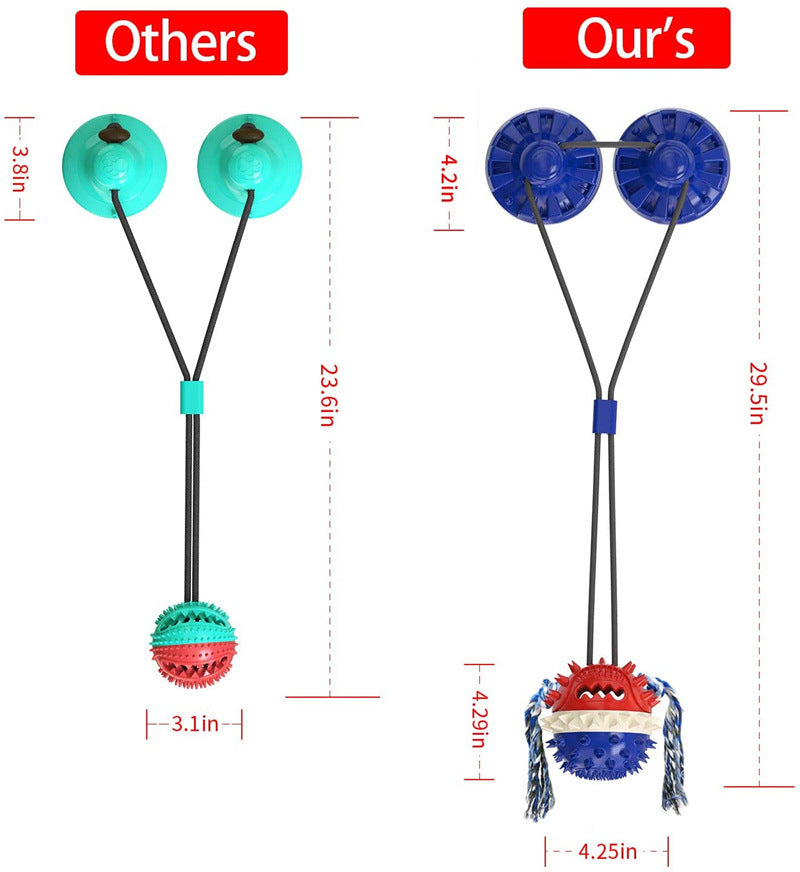 MegaBite™ Product information: Product category: bite toys Material: TPR Specification: American Basket Packing list: Biting toy x1 Dog Toys