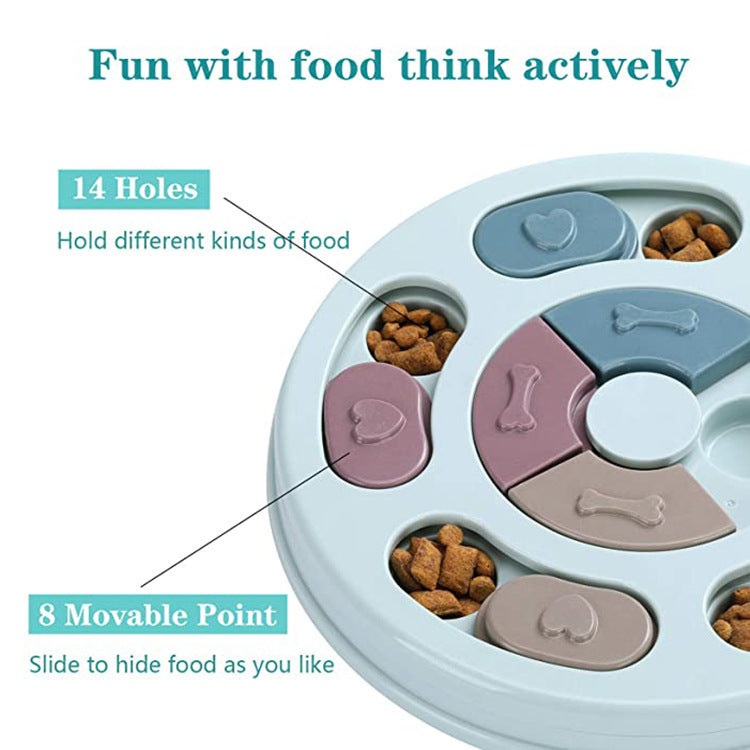 SmartFeast™ Product information: Material: PP Specification: Conventional Size Information: Product weight: 330g packaging size 25*24.5*3.5cm Packing list: Choking dog bowl*1 Packing: Feeding bowl X1 Slow Feeder Bowls