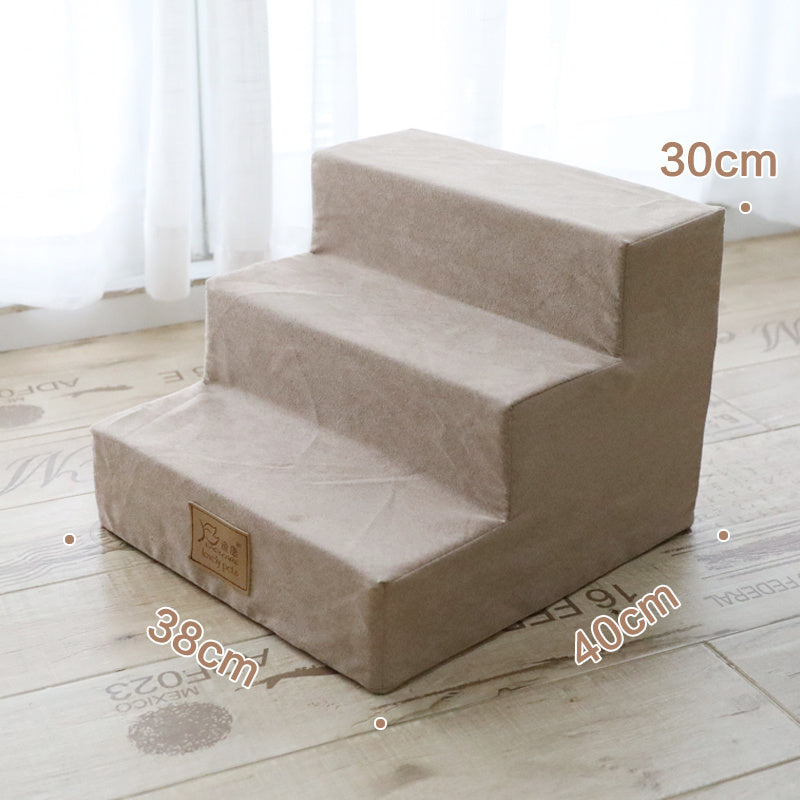 FurHop Bed Steps Product information: Dog Door Item Type: Safety Ramps Applicable Dog Breed: Universal Packing list: 1*Sponge step Pet Steps & Ramps