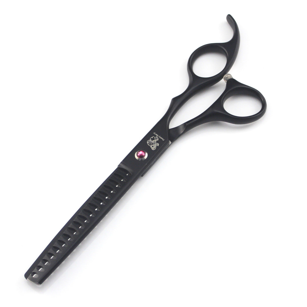 SnipMate™ Pet Hair Cutter Purpose: Beauty Shape: straight Material: Stainless steel Surface treatment: fine polishing Package list: 7.0-inch hand shaped straight+7.0-inch curved+6.5-inch dense teeth+7.0-inch fishbone teeth+comb+hemostatic forceps Pet Groo