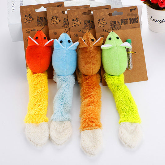 PounceTail™ – Fun & Engaging Cat Mouse Toy Overview: Good material, High quality. 100% Brand New. A variety of colors, any choice. Specifications: Product information: The mouse comes with a mint refill Product color: green/blue/orange/coffee Suitable for