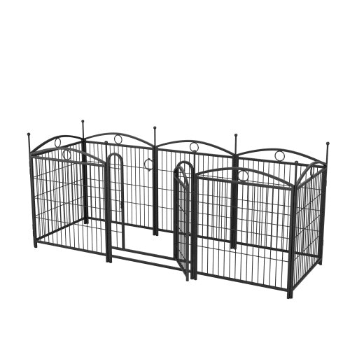 FurFort Outdoor Pen Heavy-Duty 8-Panel Metal Dog Playpen – 32" Height, Foldable with Door Spacious. Safe. Sturdy. Your Pet’s Personal Playground. Product Overview Give your pet the freedom to play, rest, and explore safely with this indoor & outdoor dog p