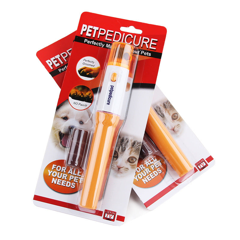 TrimPro 3-in-1 Pet Nail Kit Overview: This item is the revolutionary nail trimmer for your dog or cat Perfectly Groomed, No Pain. It's the newest and fastest way to keep your pets nails trim rounded and smooth with no mess You can painlessly and easily tr