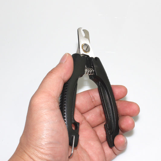 SteelSnip™ Pro Pet Clippers Product information: Product name: Pet nail clippers Product weight: 47g Product material: stainless steel +ABS Product size: 16CM*5.5CM Features: The knife head is made of stainless steel, sharp edge, easy to trim, not easy to