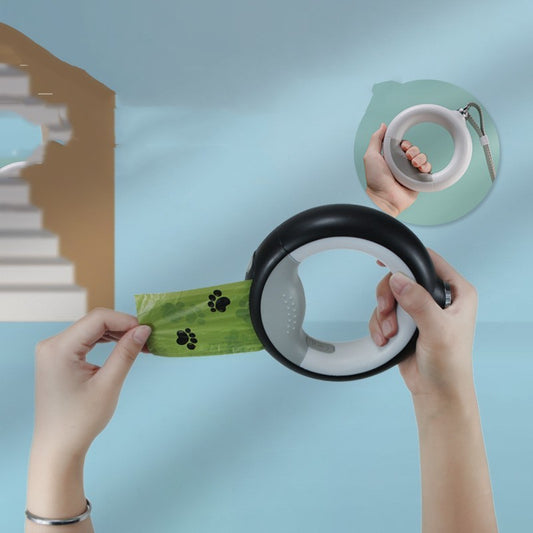 NightTrek Product information : Material: ABS Scalable: Yes. Color: donut dog leash-pink, donut dog leash-blue, donut dog leash-white, donut dog leash-black, colorful dog leash-white, colorful dog leash-pink, colorful dog leash-blue. Function: the length