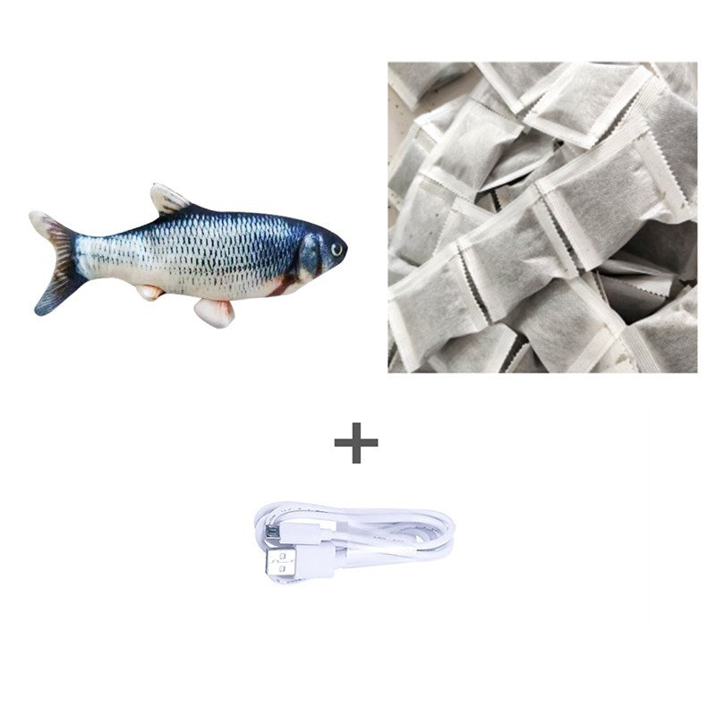 Simulated Flopping Fish – Fun Electric Toy for Cats (Catnip-Free) Overview: 1. With high quality material, this ornament is durable and not easy to damage. 2. This toy does not contain toxic and harmful things and materials, and it is healthy and safe for