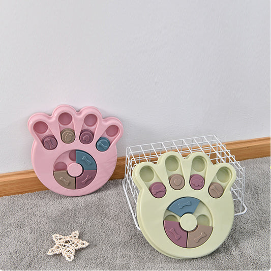 BrainPaw Puzzle Feeder Overview: - Made of safe and non-toxic quality material, it's wear-resistant, resistant to bite, not easy to age. - The pet puzzle feeder toy is easy to clean and durable. - It can slow down feeding to prevent overeating and help to