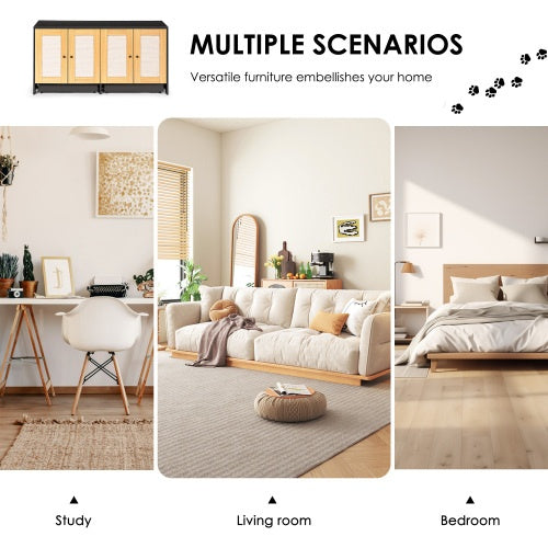 Double Litter Box Enclosure