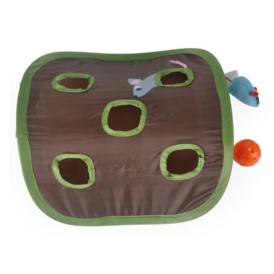 PawMaze Overview: 1. Designed with a ball and mouse tucked away inside, the nine-hole interactive cat toys increase your cat's curiosity, it will have a lot of fun poking at the mouse & ball inside. Great for multiple cats 2. These cat toys will also stim