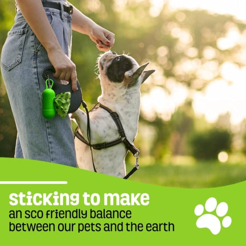 GreenPaws Poo Bags Why Pet Owners Love These Bags: ✅ XL Size for All Breeds Each bag measures 11.8 × 8.66 inches — large enough to handle waste from big dogs like Golden Retrievers, Labradors, or German Shepherds. They’re also long enough for a clean, eas