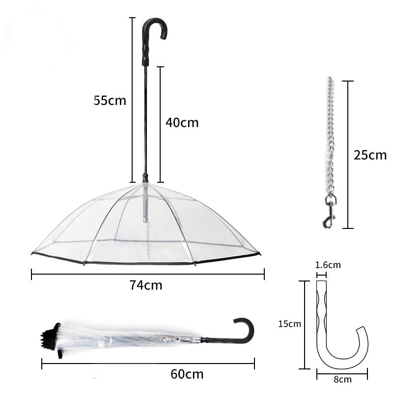 RainPaw Product information: Material: PE/stainless steel Product Category: Traction Belt Packing quantity: 50pcs Patent type: Appearance design patent Whether the source of patented goods: Yes Color: transparent, can be customized Whether IP authorizatio