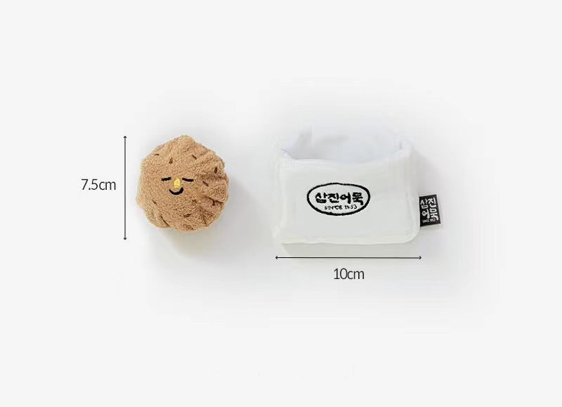 Hide & Seek Vegetable Ball – Interactive Dog Sniff Toy Product information: Type: sounding toy Material: plush Weight: 25g Color: vegetable balls Applicable gift-giving occasions: weddings, parties Packing list: 1*pet toy Dog Toys