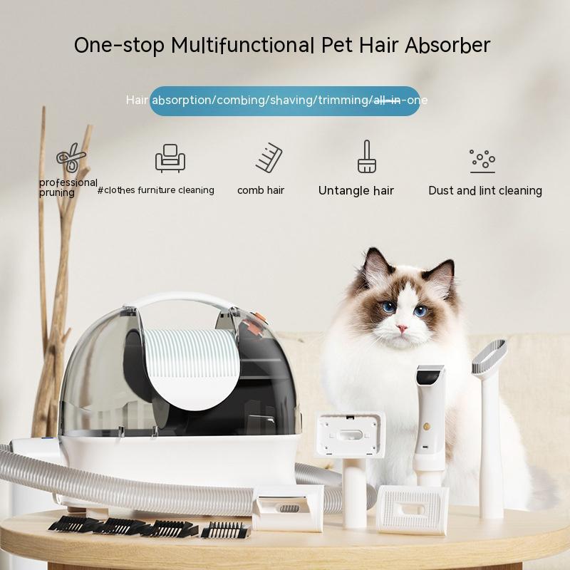 PawGroom Pro™ – 3-in-1 Pet Vacuum, Trimmer & Hair Care Tool Transform pet grooming into a clean, easy experience with the PawGroom Pro™ – a multifunctional grooming vacuum that trims, conditions, and cleans up pet hair in one step. 3-in-1 Functionality: C