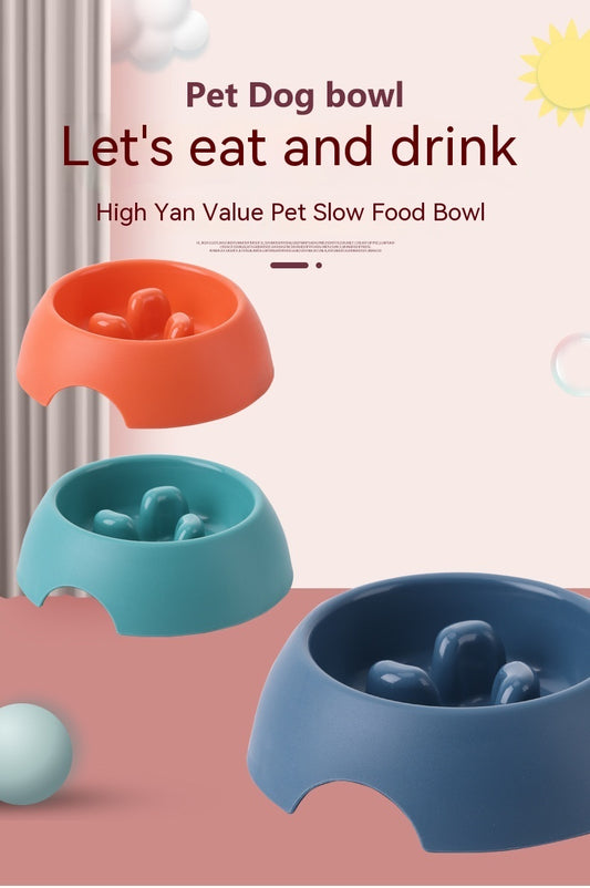 FurSlow Color Dish Product information: Color: 14.2 * 4.2cm Specifications: yellow, orange, blue, green Material: Plastic Category: Pet tableware Packing list: Pet bowl * 1 Product Image: Pet Bowls, Feeders & Waterers