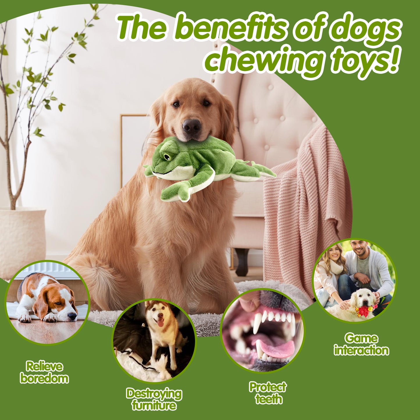 Plush Squeaky Dog Toy β Bite-Resistant & Soft for Companionship size:27*16*5cm Weight:57g Dog Toys