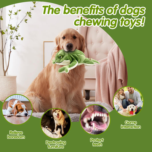 Plush Squeaky Dog Toy – Bite-Resistant & Soft for Companionship size:27*16*5cm Weight:57g Dog Toys