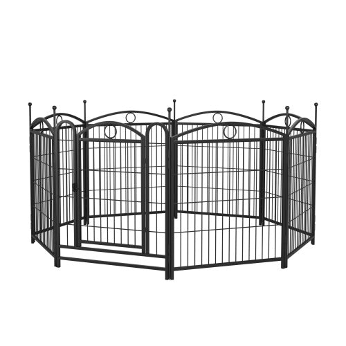 FurFort Outdoor Pen Heavy-Duty 8-Panel Metal Dog Playpen – 32" Height, Foldable with Door Spacious. Safe. Sturdy. Your Pet’s Personal Playground. Product Overview Give your pet the freedom to play, rest, and explore safely with this indoor & outdoor dog p