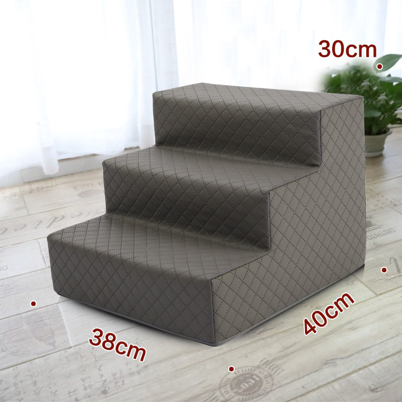 FurHop Bed Steps Product information: Dog Door Item Type: Safety Ramps Applicable Dog Breed: Universal Packing list: 1*Sponge step Pet Steps & Ramps