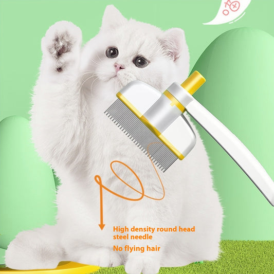 FurMagic Self-Cleaning Pet Comb Overview: 1. Ease of use: The Kitty comb is designed with ease of use in mind and is suitable for all pet owners. Whether you are a novice or an experienced pet owner, you can easily master how to use it. 2. Efficient hair