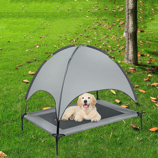 PawShade Camp Bed Product information: Material: Cloth Style: simple and stylish Features: Shade Colour: A: Cross style tent, B: Parallel style tent, C: No tent style Packing list: Pet tent*1 Product Image: Pet Beds