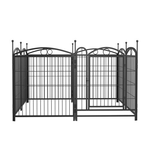 FurFort Outdoor Pen Heavy-Duty 8-Panel Metal Dog Playpen – 32" Height, Foldable with Door Spacious. Safe. Sturdy. Your Pet’s Personal Playground. Product Overview Give your pet the freedom to play, rest, and explore safely with this indoor & outdoor dog p