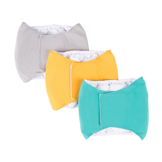 Pet-specific Dog Physiological Belt Diaper Product information : Material: Cotton Product Category: Physiological Pants Color: black, brown, red, yellow, green, gray, light purple Size Information: Size : XS(27g), S(31g), M(44g), L(57g), XL(68g) Packing l