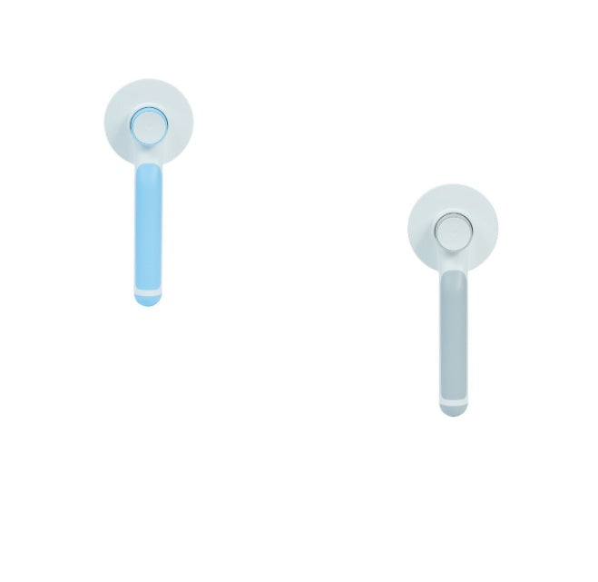 GlideMate™ Pet Grooming Comb Overview: - 135-degree needle comb, no damage to pet skin - Open knots and hair removal, comb through to the end - Round comb handle, not tired after holding - One-key self-cleaning, easy to clean Specification: Material: ABS,