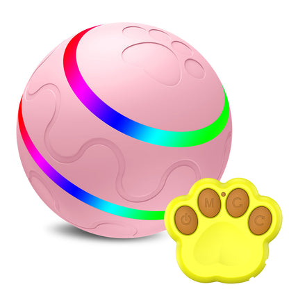 WickedWhirl™ Overview: 1. Made of high-quality material, the ball is eco-friendly and non-toxic, durable and scratch-resistant, and safe for your pets to bite and chew on. 2. It can roll around randomly and automatically change its direction so it is inte