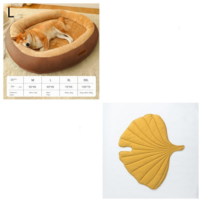 WarmiePaws™ Cozy Bed Product Details: Material: Cotton Product Category: Bed Specifications: M [size 50*40cm] (recommended for pets within 5 catties), L [size 60*45cm] (recommended for pets within 15 catties), XL [size 75*55cm] (recommended for pets withi