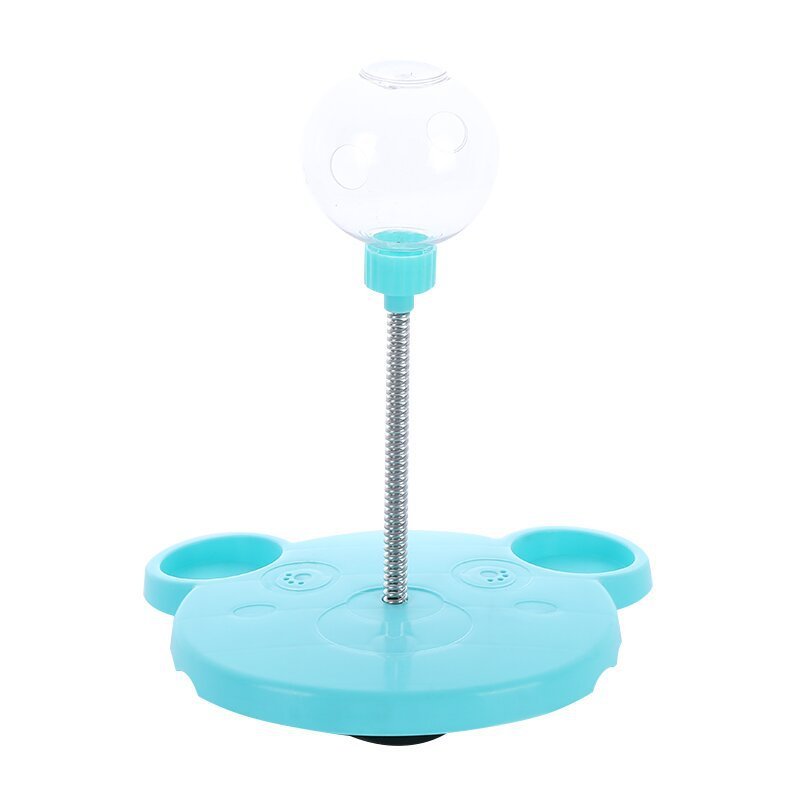 IQTreat Pet Toy Overview: 1. The bottom is upgraded with a solid suction cup, which is non-slip and stable, and will not slip. The bottom adopts a suction cup for firm adsorption, which can be adsorbed on smooth floor tiles. The product is more stable and