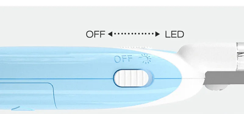 GlowTrim™ – LED Electric Nail Grinder for Dogs & Cats Trim your pet’s nails safely and easily with the GlowTrim™ LED Pet Nail Grinder – designed to give you precision, visibility, and peace of mind. Built-In LED Light: Illuminates your pet’s nails to help