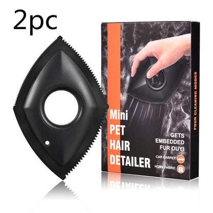 FurLift Pro Remover Tool Overview: 1. Four Cleaning Modes: This hair remover has 4 modes with different densities. You can switch the mode according to the number and length of pet hair to achieve the best cleaning effect. 2. Washable and Reusable: Don＇t
