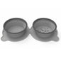 FurFold Pet Bowl Set Overview: 1. Foldable Dual Bowl: Collapsible dog bowls, that feed your pets with food & water at the same time, Portable with compact size, save your space when traveling, walking 2. High-Quality Material: Dog travel bowls are made of
