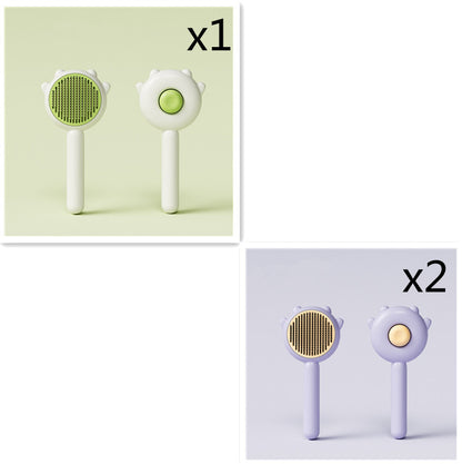 FurEase – Massage & Deshedding Comb for Cats & Dogs Make grooming a bonding moment with the FurEase™ Massage & Hair Removal Comb – the perfect 2-in-1 solution for gentle brushing and effective shedding control. Removes Loose Hair: Effectively captures and