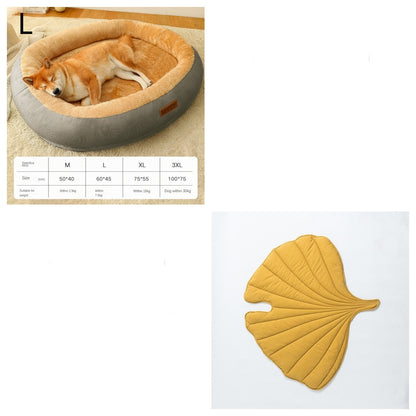 WarmiePaws™ Cozy Bed Product Details: Material: Cotton Product Category: Bed Specifications: M [size 50*40cm] (recommended for pets within 5 catties), L [size 60*45cm] (recommended for pets within 15 catties), XL [size 75*55cm] (recommended for pets withi