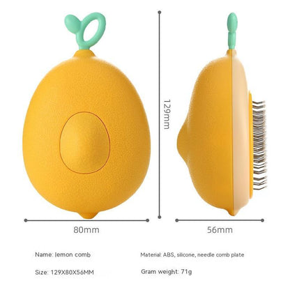 AvoBrush – Avocado-Shaped Pet Hair Remover Comb Make grooming fun and effective with the AvoBrush™ Avocado-Shaped Grooming Comb – the perfect blend of adorable design and professional-level care. Cute & Functional: Fun avocado shape adds a playful touch w