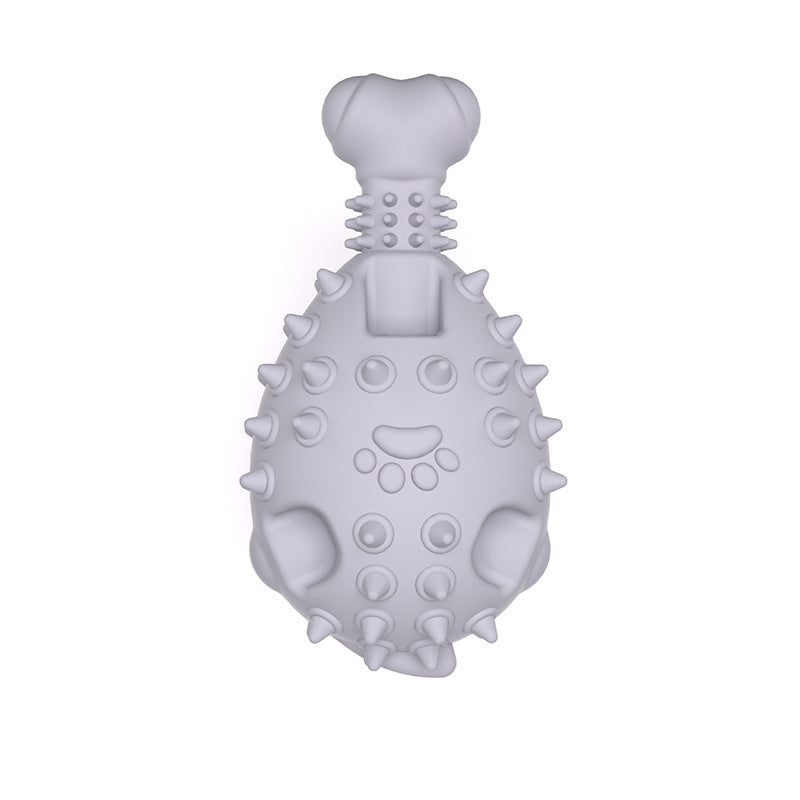 Durable Chicken Leg Dog Toy – Sound & Dental Care Fun Product information: Color: Gentleman blue gray, cherry blossom Gray, avocado green gray, orange gray, gray, blue-gray, random color Size: Medium Material: TPR Category: Pet Toys Packing list: Teething