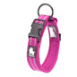 LumiLeash Describe: Type: reflective 3M soft padded dog collar Material: mesh, nylon, 3M reflective Color: orange, black, neon yellow, blue, fuchsia... Feature: 1. The nylon webbing with 3M reflective material ensures good visibility and safety when walki