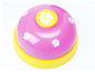 Pet Bell Trainer Describe: 100% brand new and high quality Bright colors, attract the attention of cats and dogs, sturdy and bite resistant, mechanically perfect, no battery required. Ring the bell to eat, ring the bell to urinate, develop intelligence, i