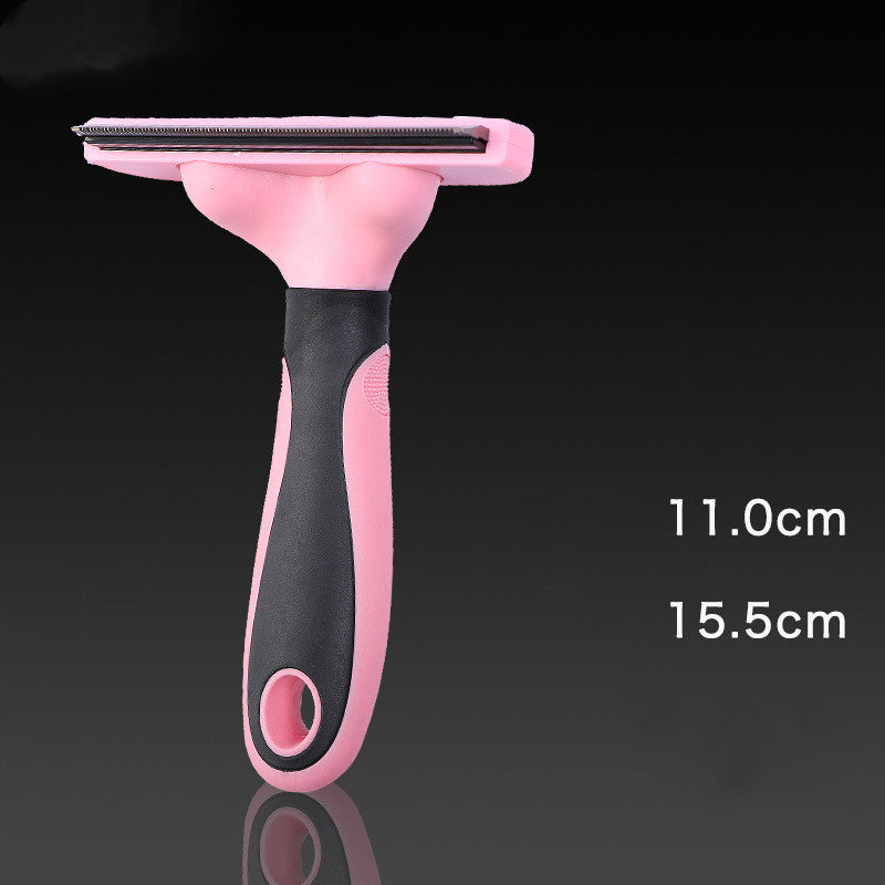 FurEase – Gentle Grooming Comb for Dogs Describe: Purpose: Pet grooming tools are suitable for dogs and cats of different sizes Purpose: Dog straightening brush quickly removes all loose/long/short/tangled hair, more fur on the floor Ergonomics: rubber no