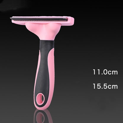 FurEase – Gentle Grooming Comb for Dogs Describe: Purpose: Pet grooming tools are suitable for dogs and cats of different sizes Purpose: Dog straightening brush quickly removes all loose/long/short/tangled hair, more fur on the floor Ergonomics: rubber no
