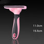 FurEase – Gentle Grooming Comb for Dogs Describe: Purpose: Pet grooming tools are suitable for dogs and cats of different sizes Purpose: Dog straightening brush quickly removes all loose/long/short/tangled hair, more fur on the floor Ergonomics: rubber no